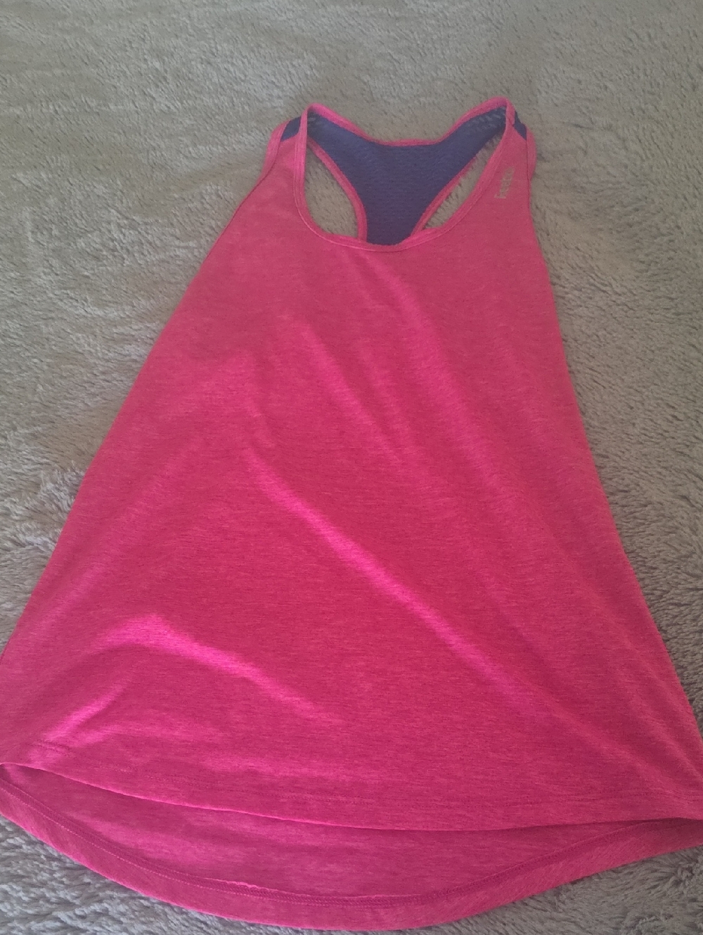 Reebok Hot Pink Racerback Tank